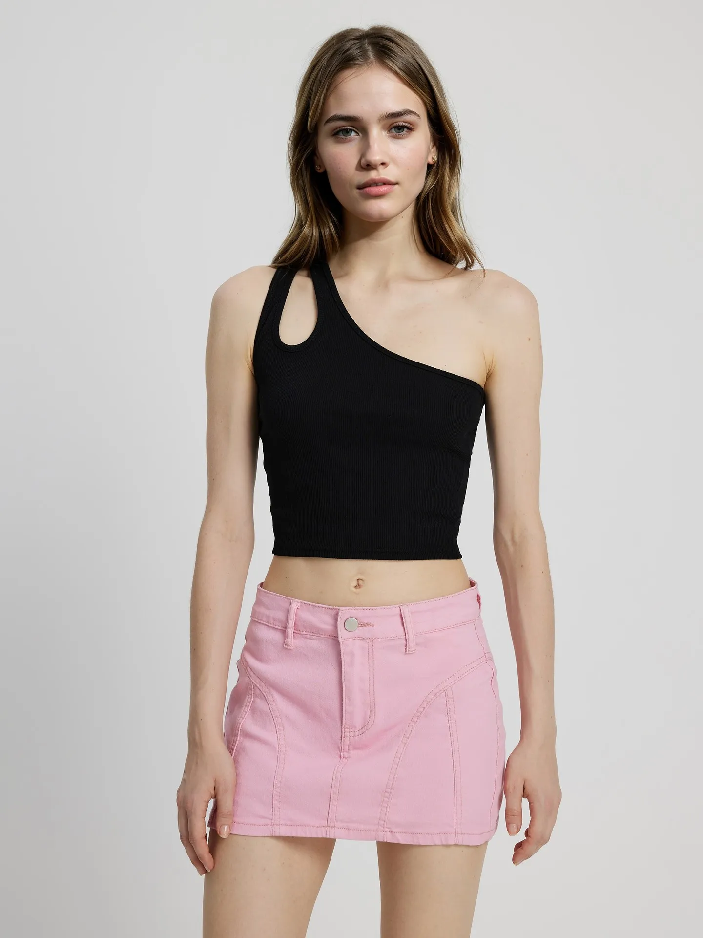 新品 little suzie ASYMMETRIC CUT OUT TANK 420998_01.jpg