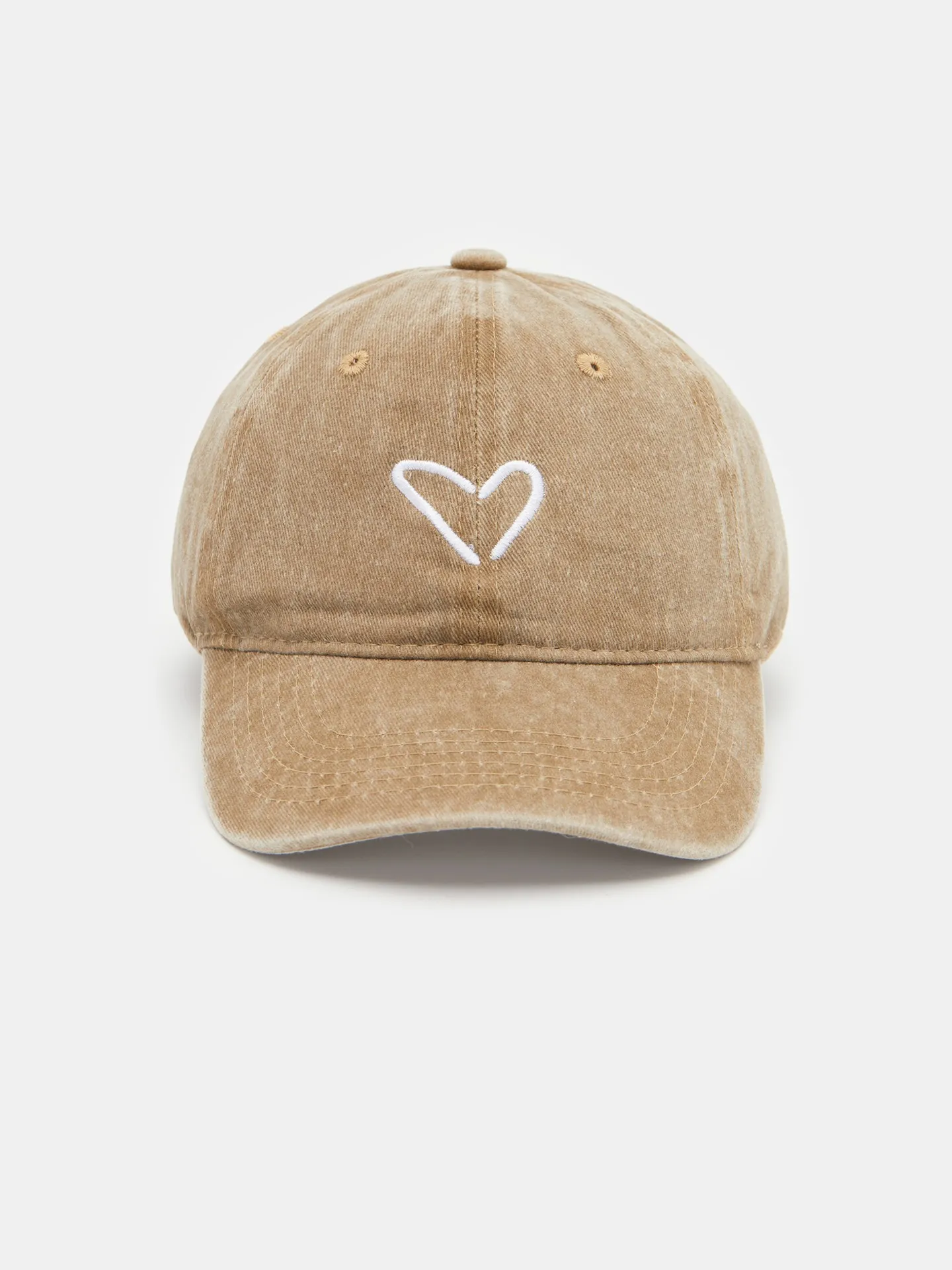100% Cotton Heart Baseball Cap