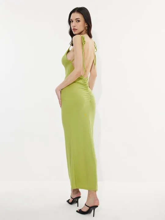 sachin and babi light blue dress Find Your backless dress