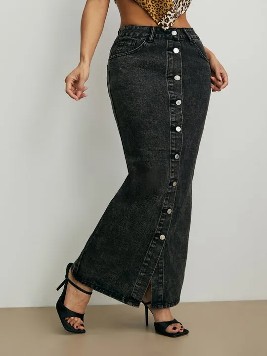 【WOOHWA】LEAF DENIM LONG SK WL1952SDENIMLOVEv1_600x600_cro