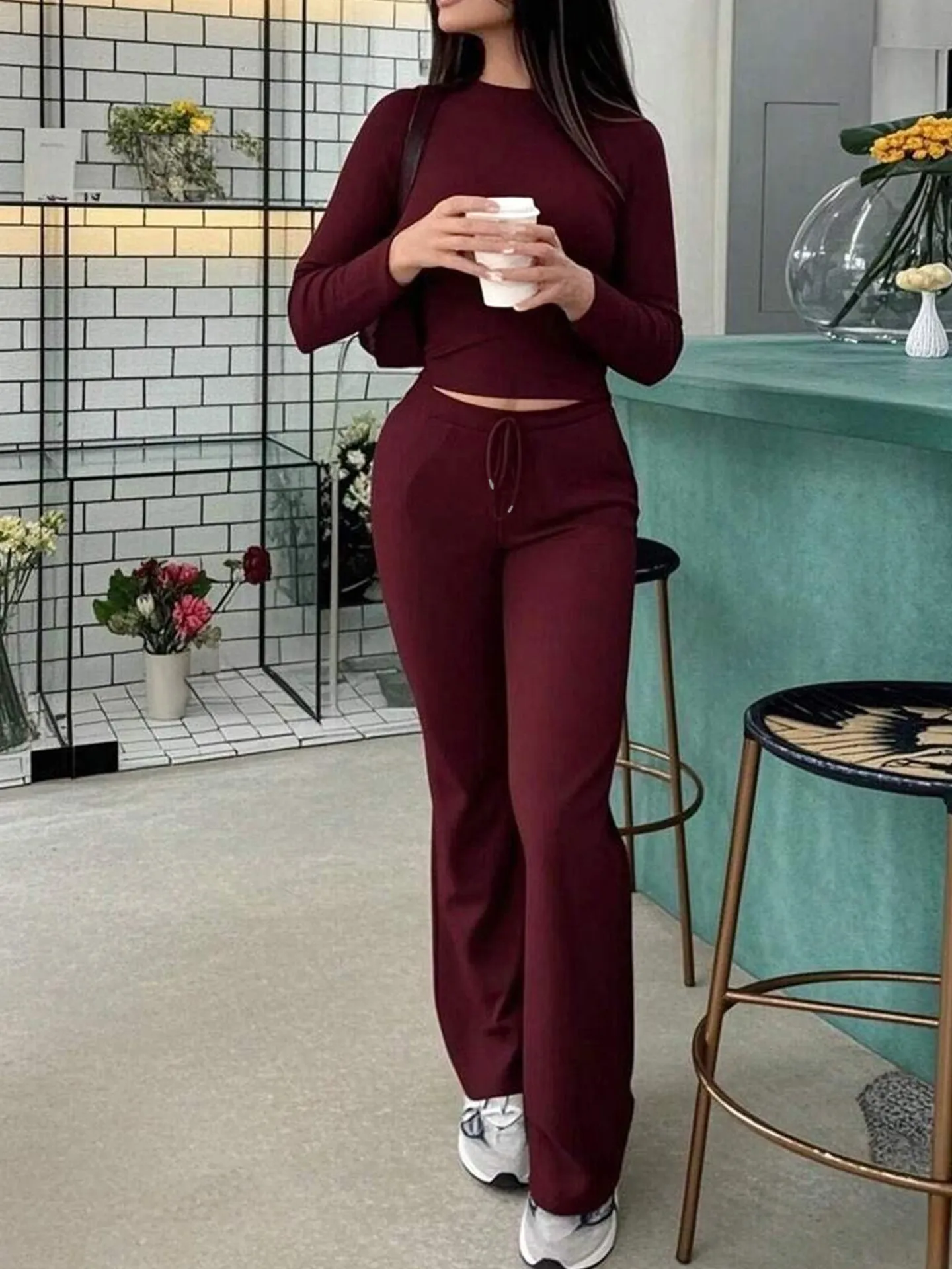 Crop Top Coord Set