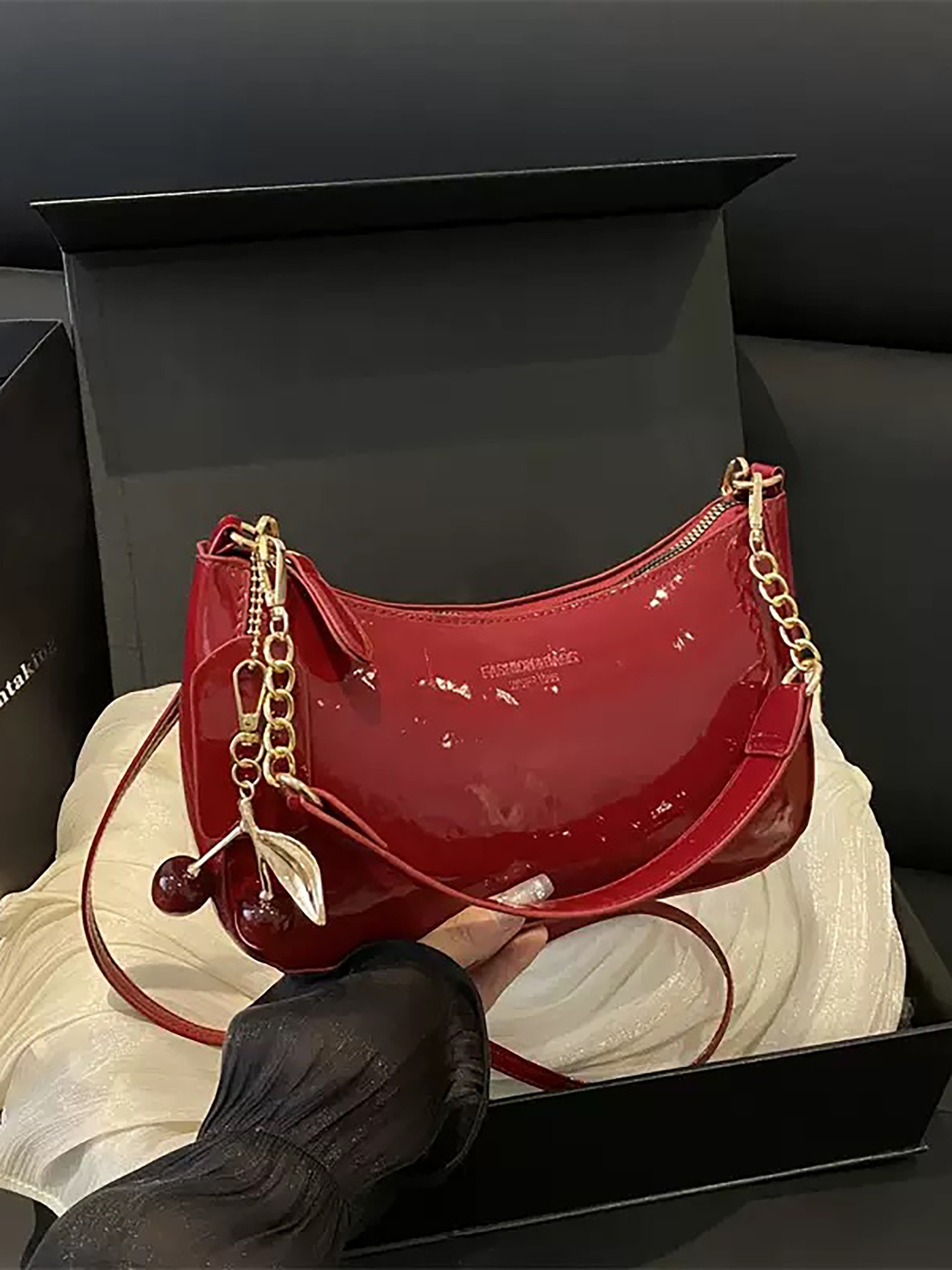 Fruit Charm Shoulder Bag