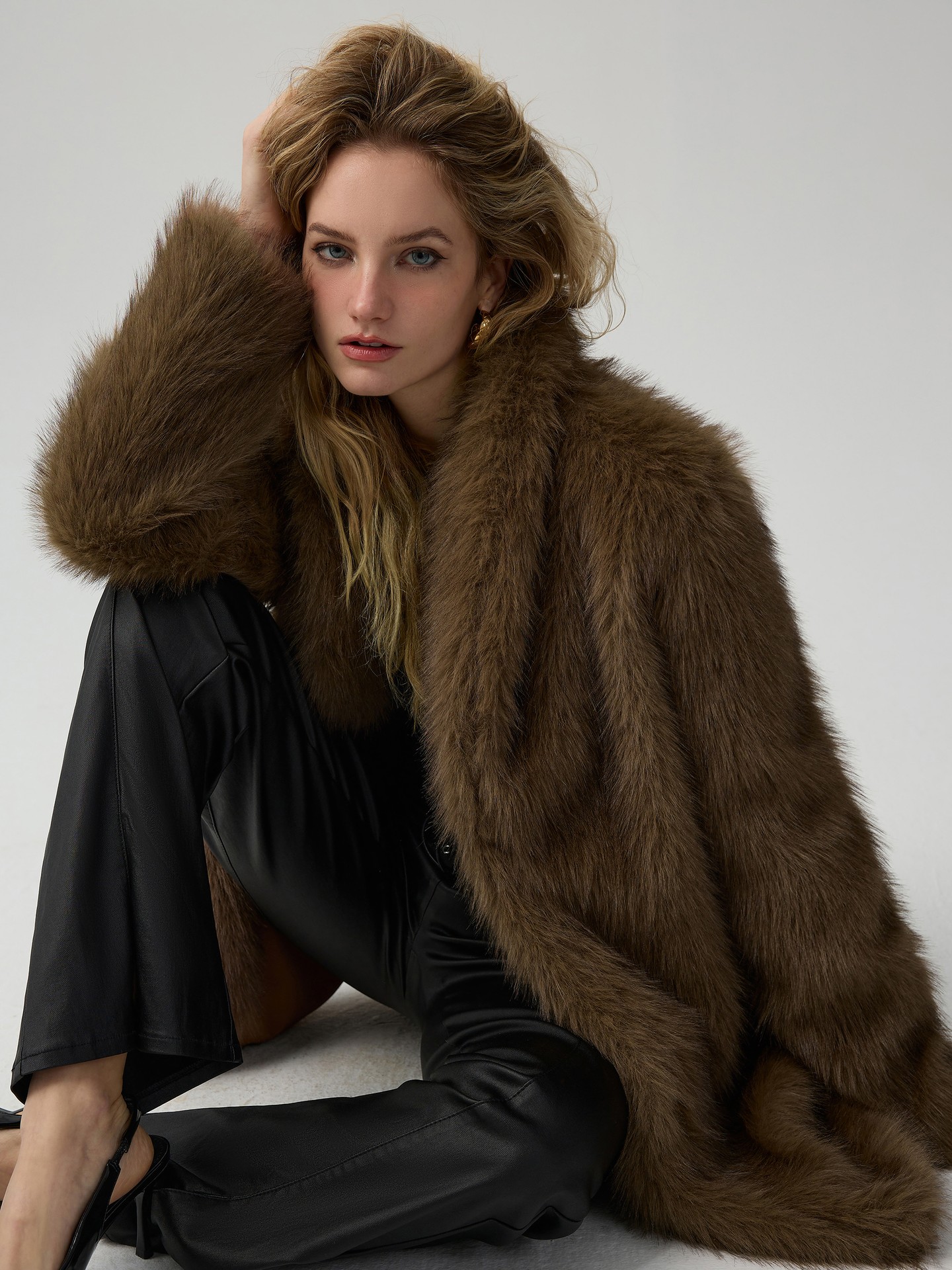 Faux Fur Coat