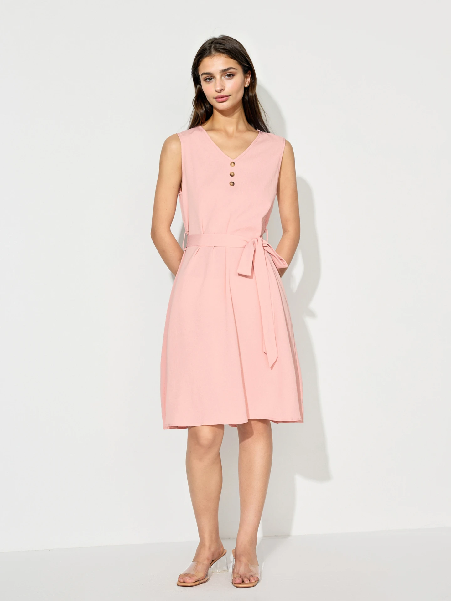 Knotted A-Line Dress | Savana | Bestsellers