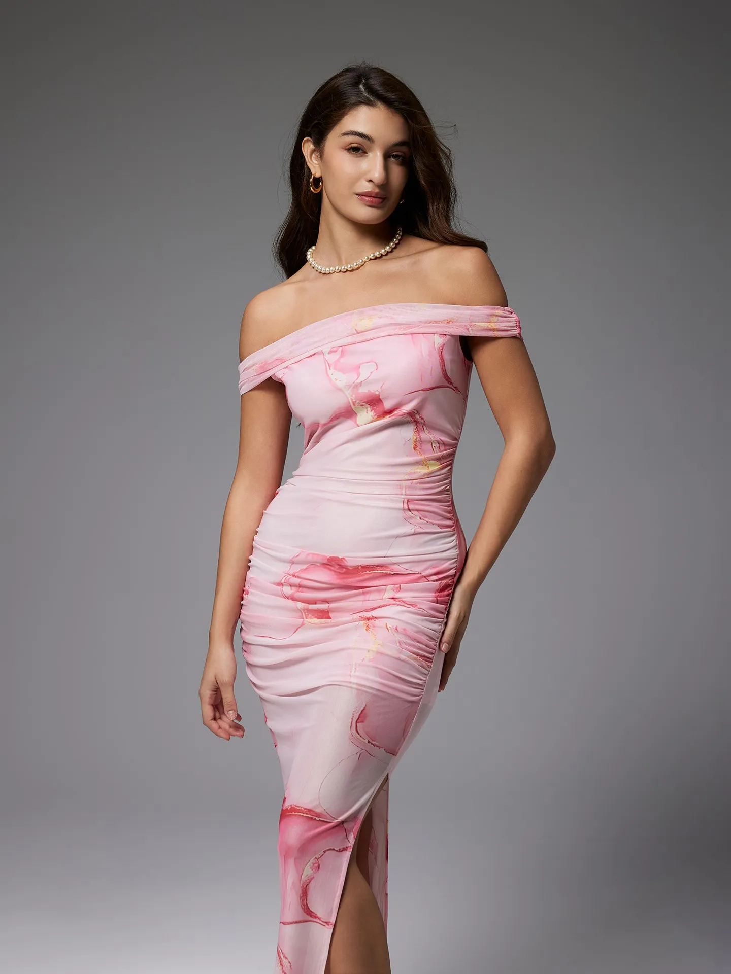 Tie Dye Bodycon Dress