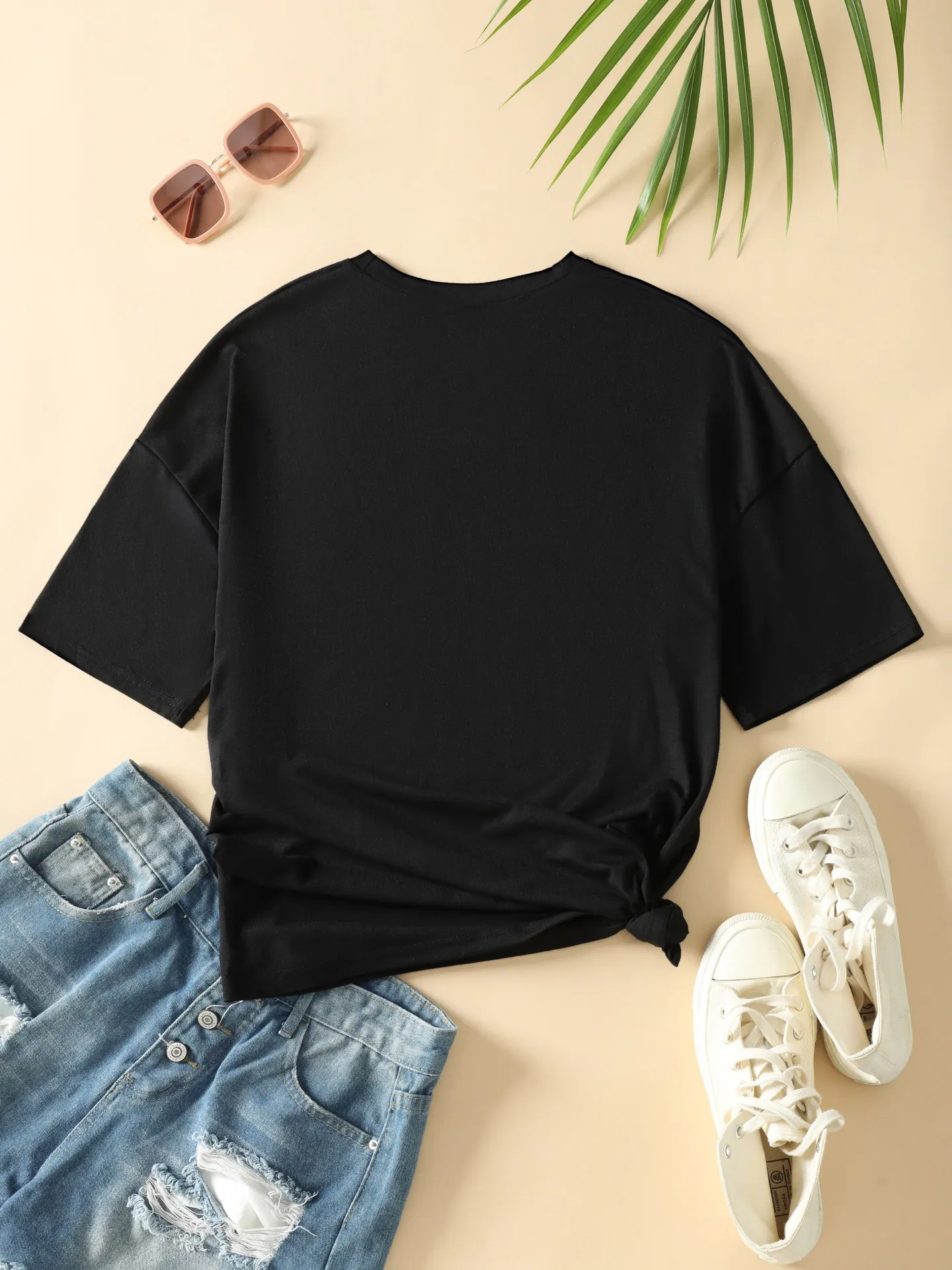 Priyavil Off Shoulder Long Sleeve Printed Pullover Top main image 0