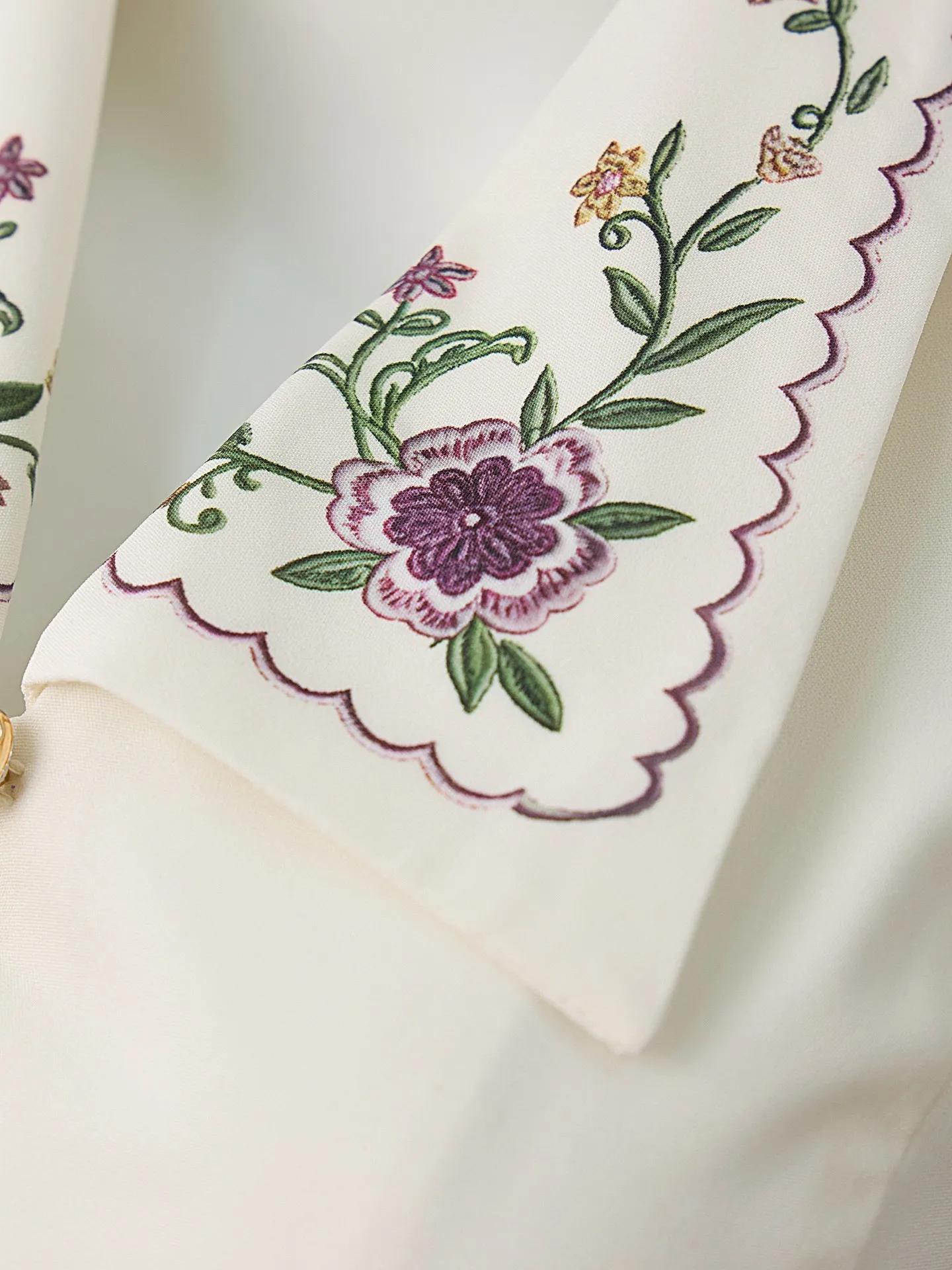 Nevada White Cotton Button Top