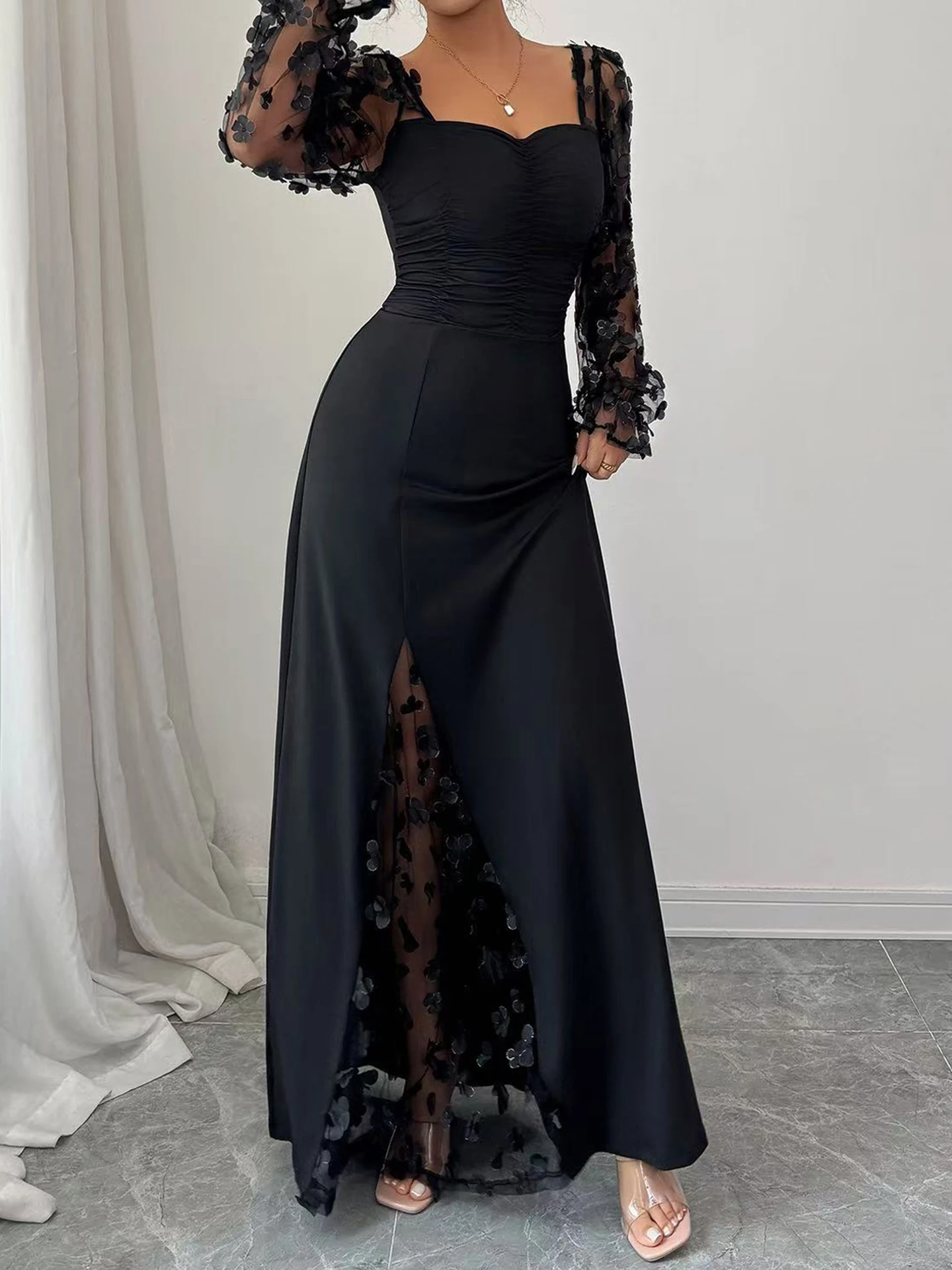 Sheer Bodycon Dress | Savana | Bestsellers