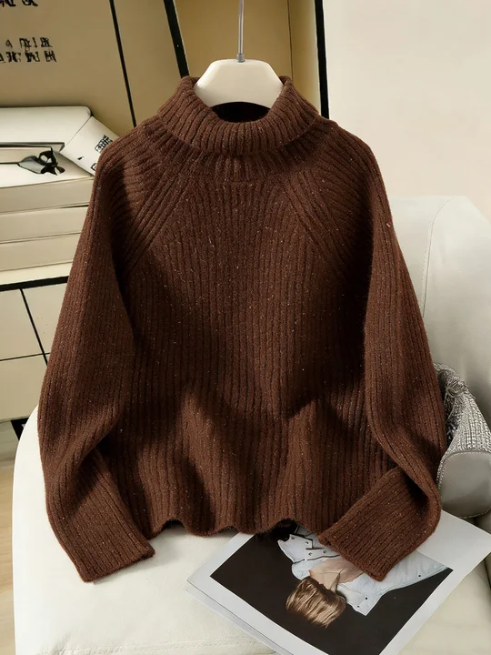 Zip-up Knit Pullover | Savana | Bestsellers