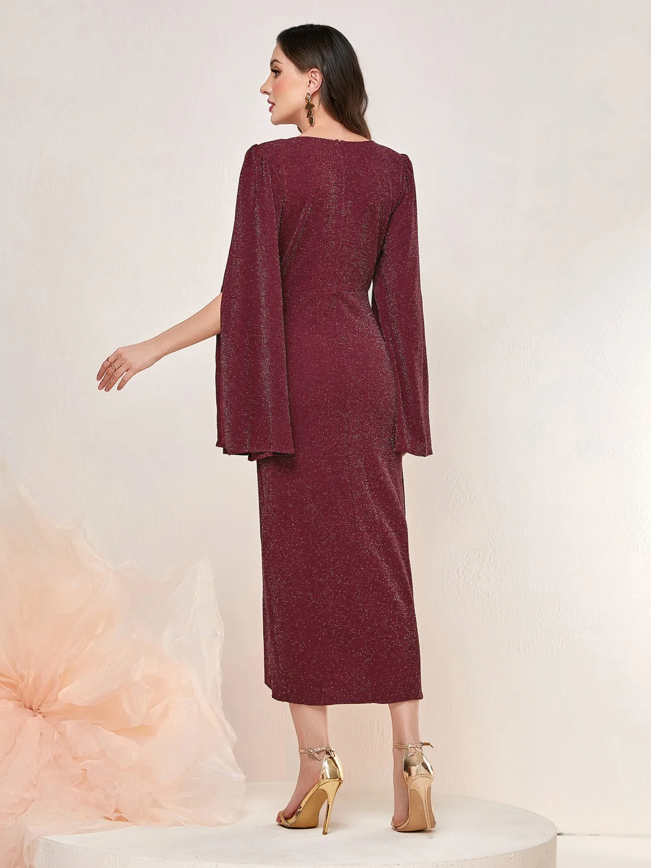 embroidered midi dress Amy Black Floral – Frock and Frill Kid Cudi Is Opening Color:PINK ROMA Neutral Outfits