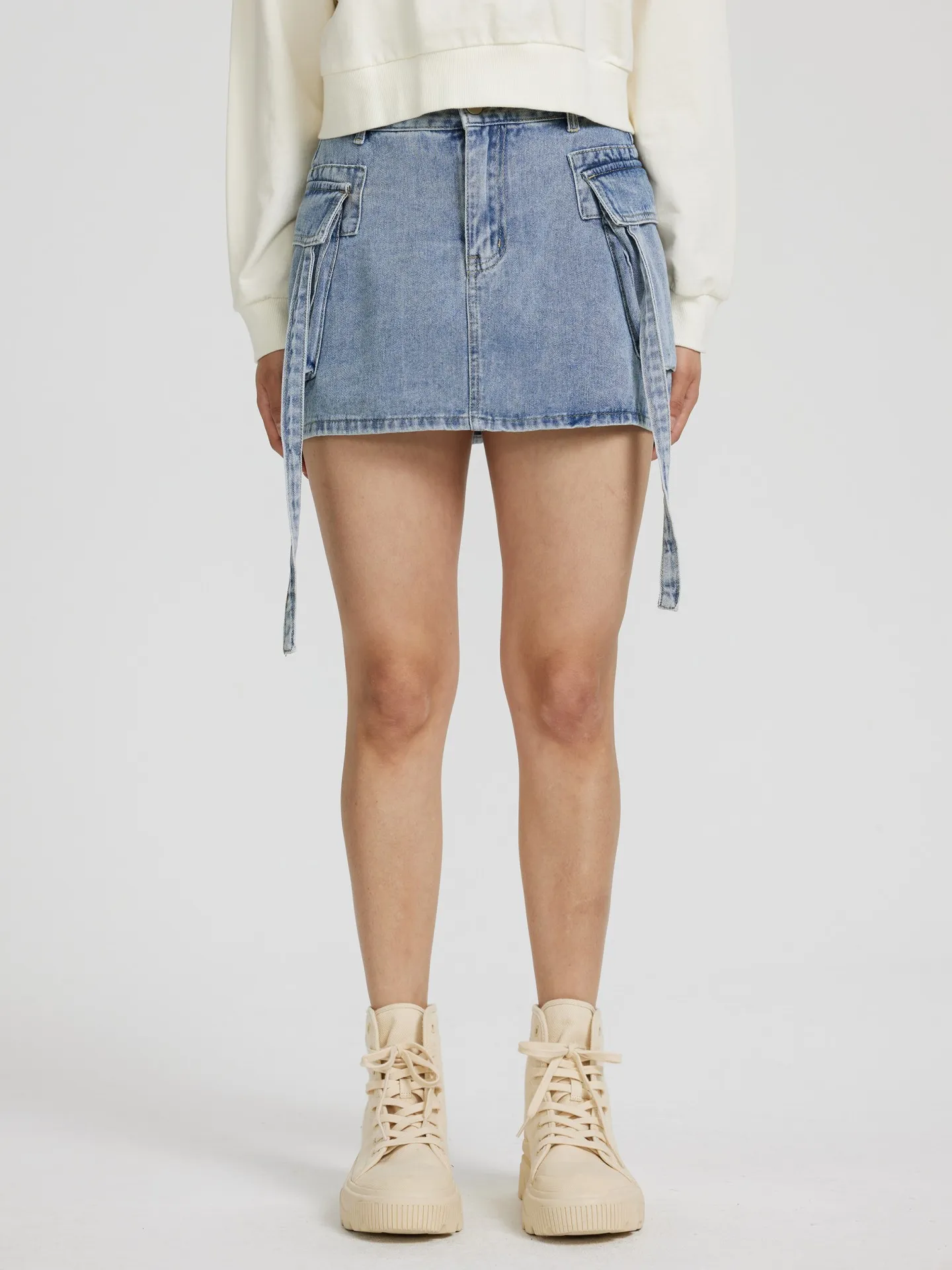 Denim Cargo Skirt Savana Bestsellers