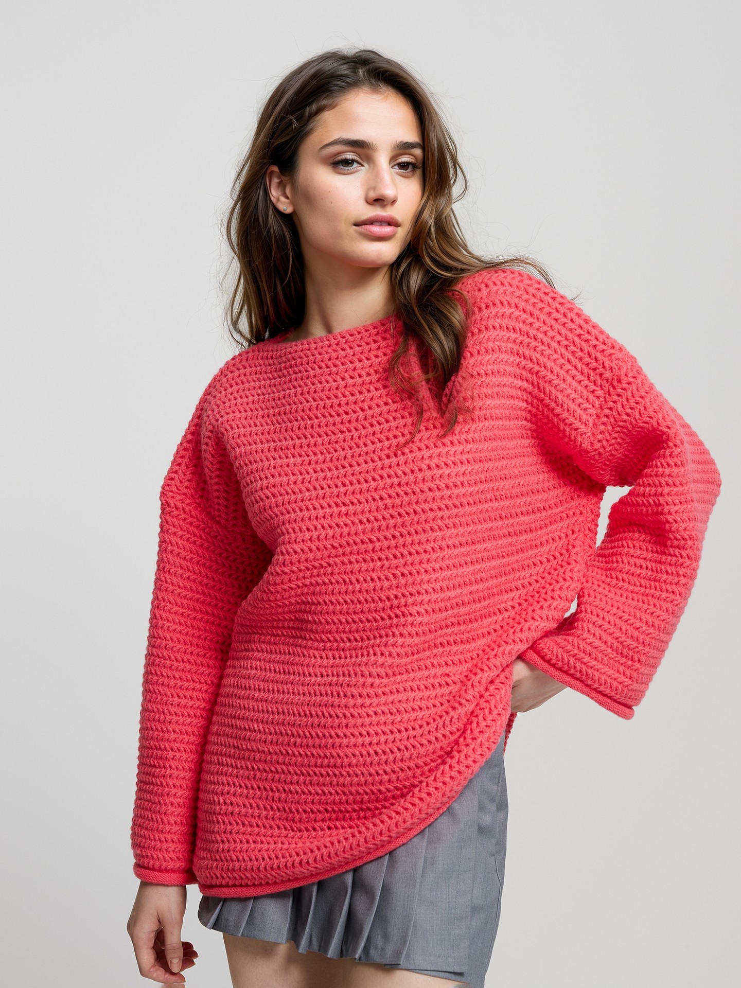 Pink Pullover Sweater