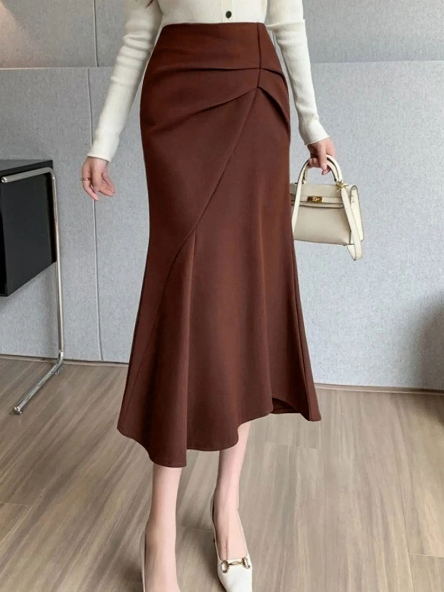 Gathered Mermaid Skirt | Savana | Bestsellers