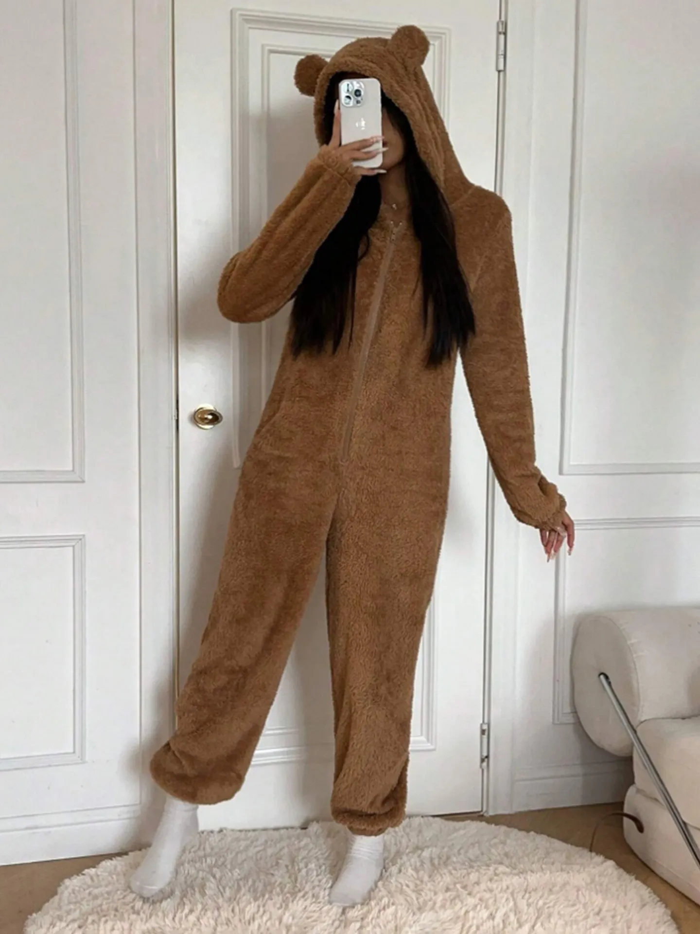 sleepy brown dress up Stuffed Plush Bunny Toy - Maileg