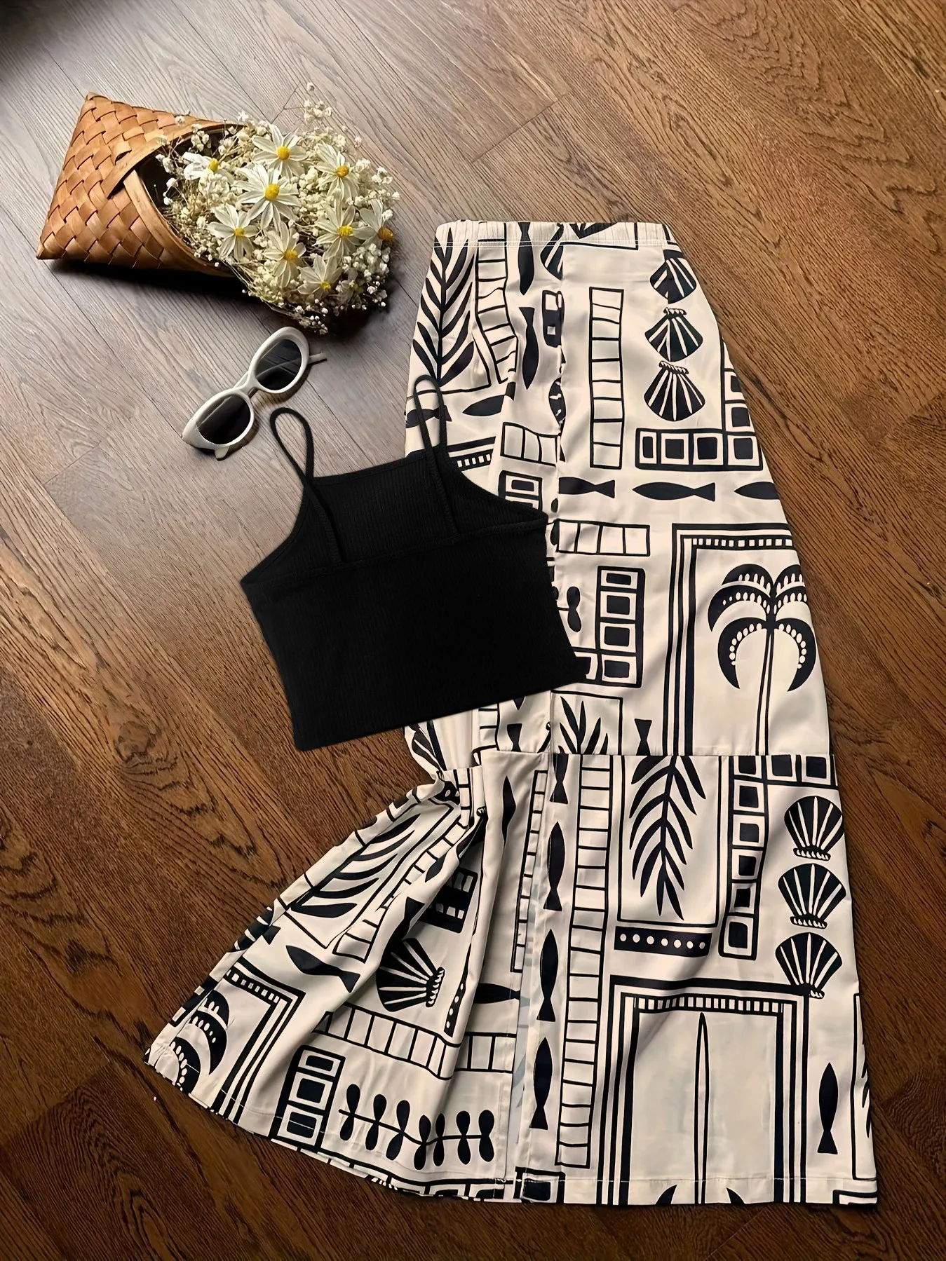 Navdana Owl Co-ord Set with Shirt & Shorts - Coco main image 0