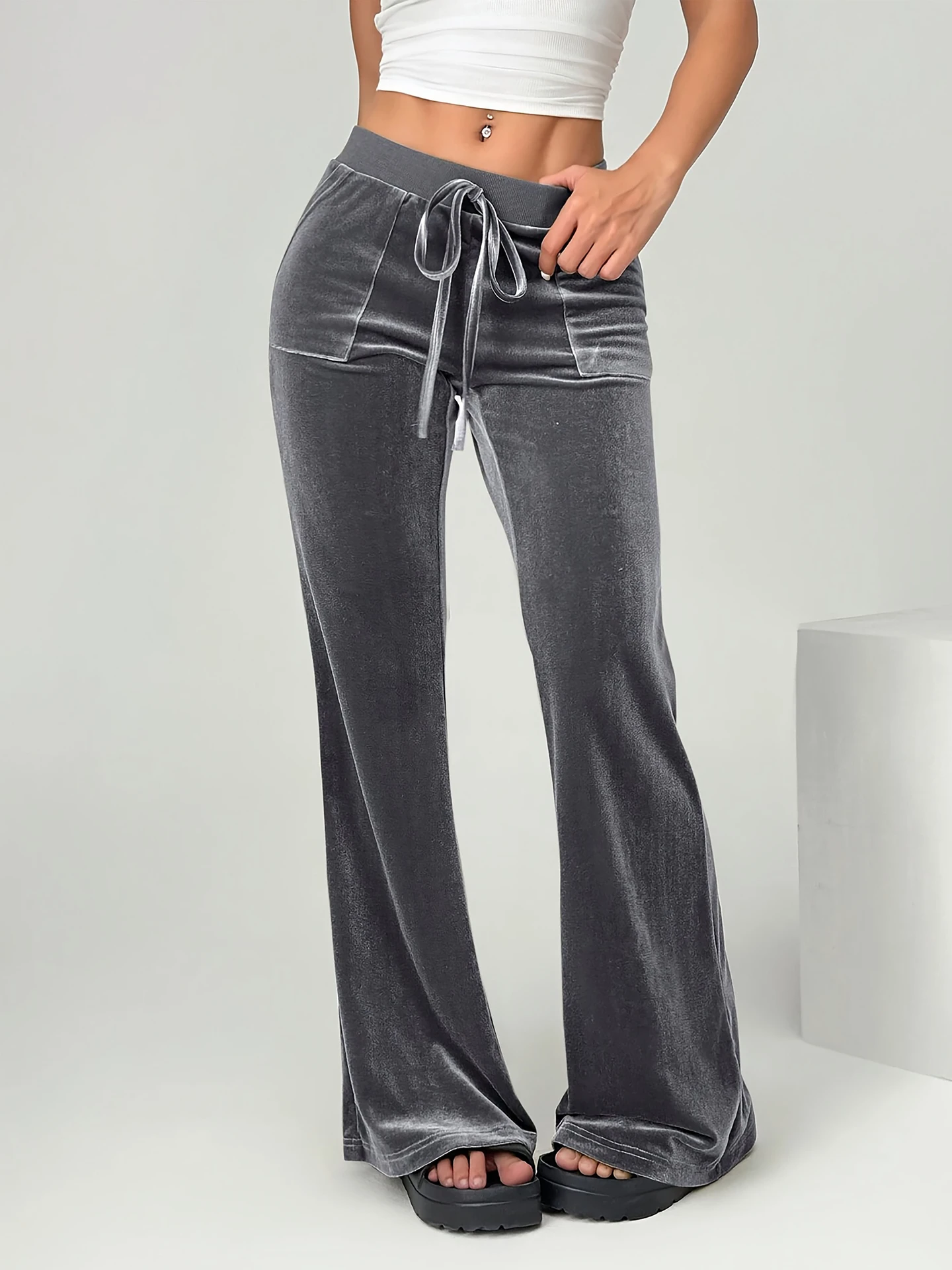 Pocket Flare Leg Pants | Savana | Bestsellers