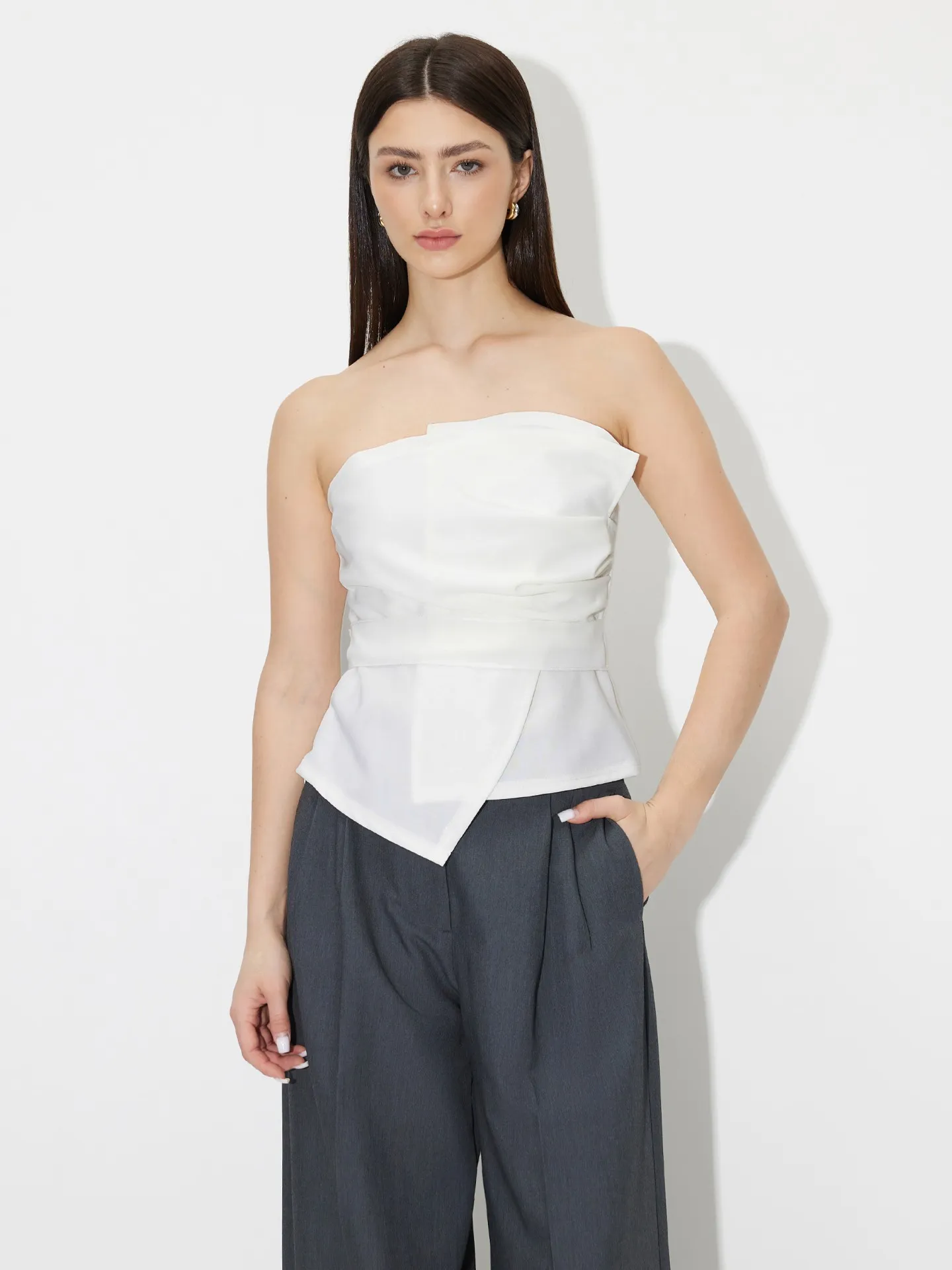 その他 SALSATION TOPS ASYMMETRIC TSHIRT その他 SALSATION TOPS ASYMMETRIC TSHIRT Asymmetric T-Shirt