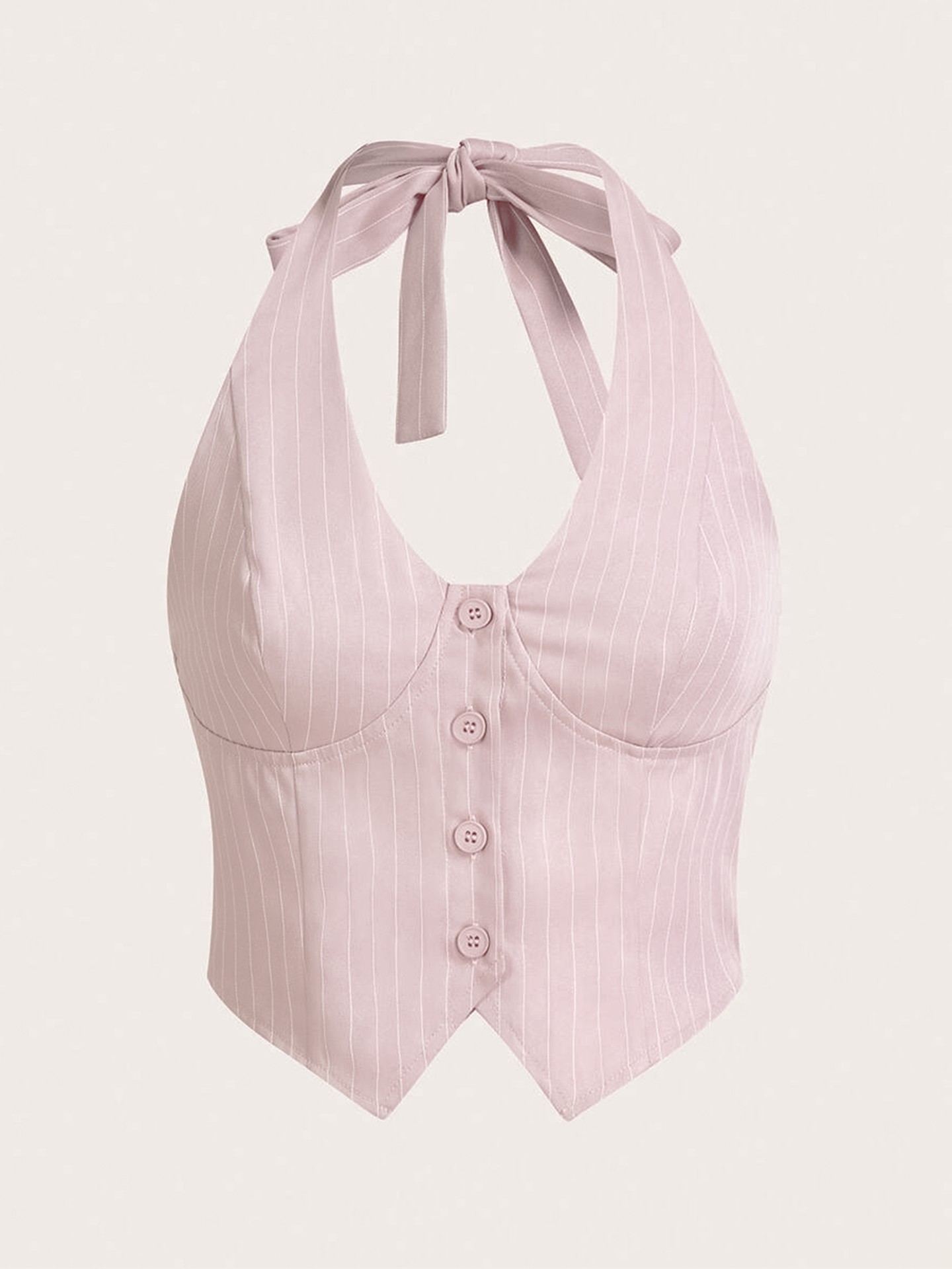 Pink Halter Top