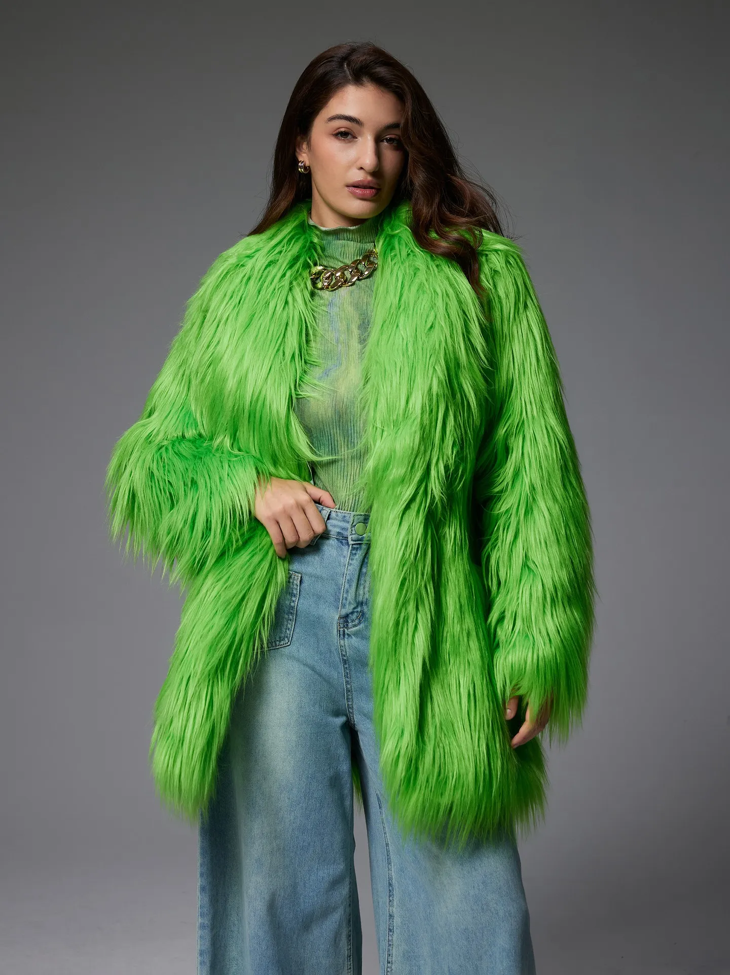 Faux Fur Coat Savana Bestsellers