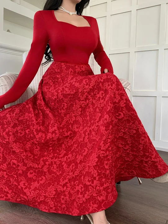 Lace Up A-Line Dress | Savana | Bestsellers