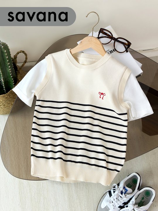 Casual Fitted Sleeve Contrast Stitching top