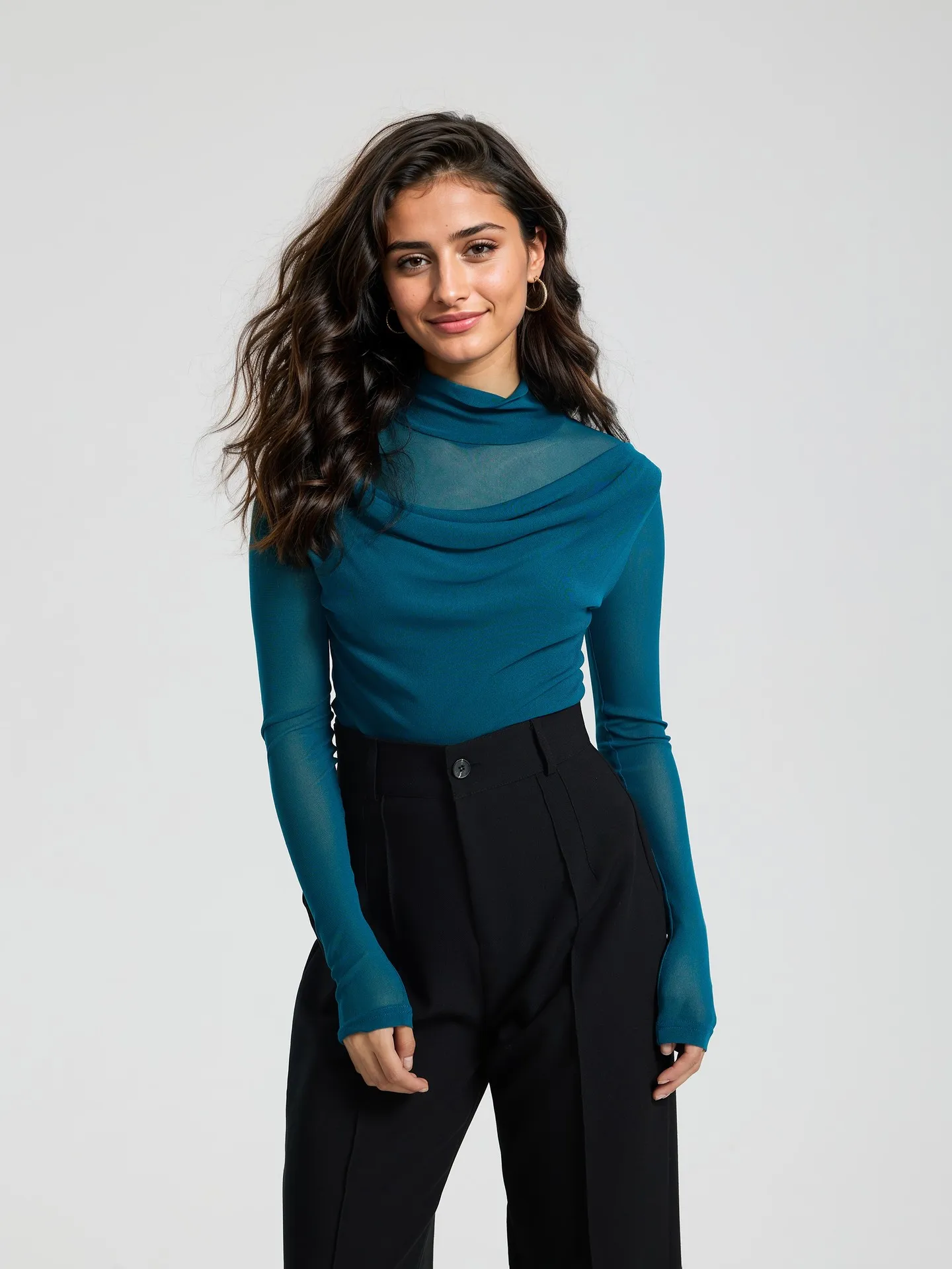 Sheer Pullover T-Shirt | Savana | Bestsellers