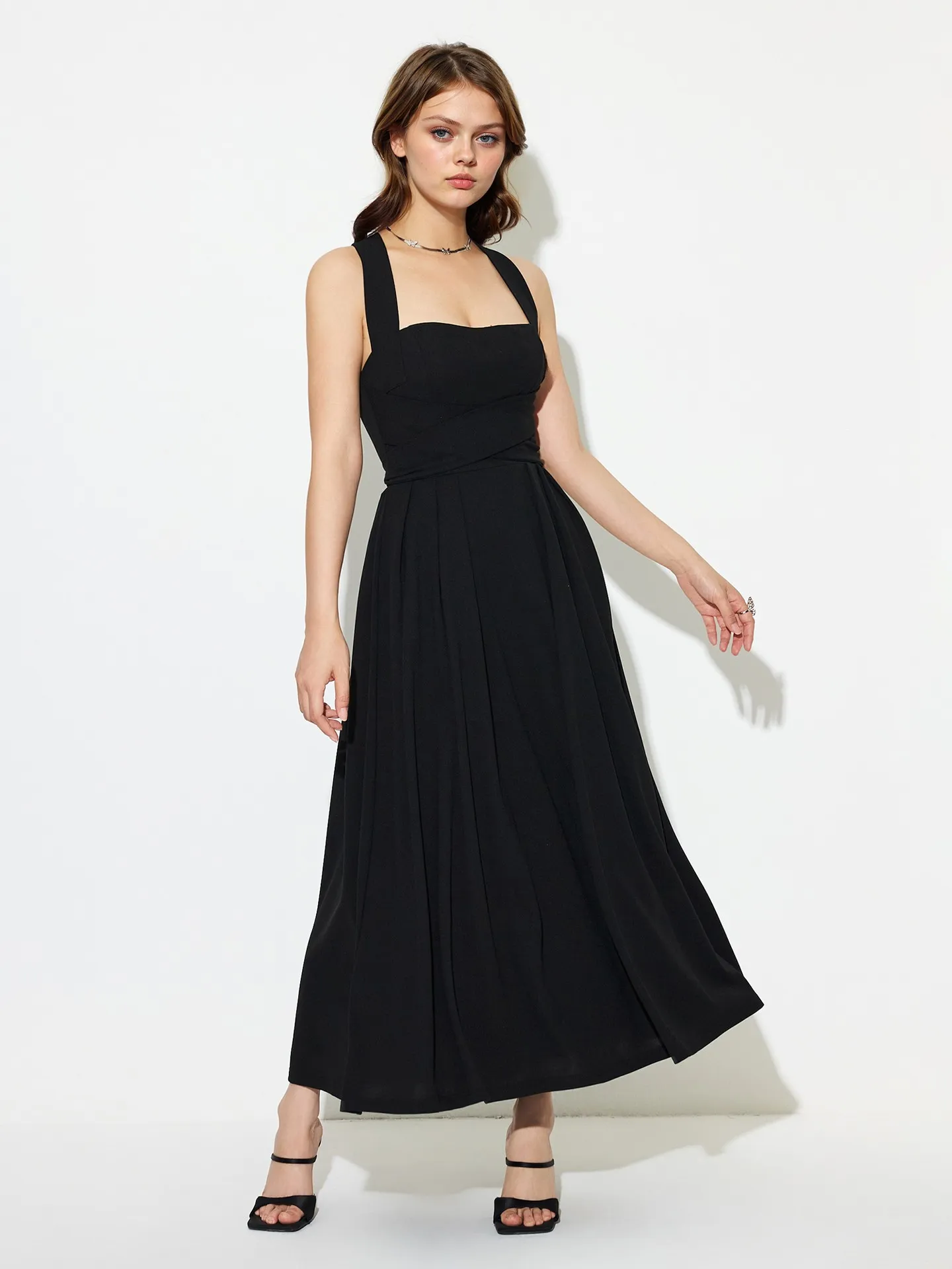Crisscross A-line Tank Dress | Savana | Bestsellers