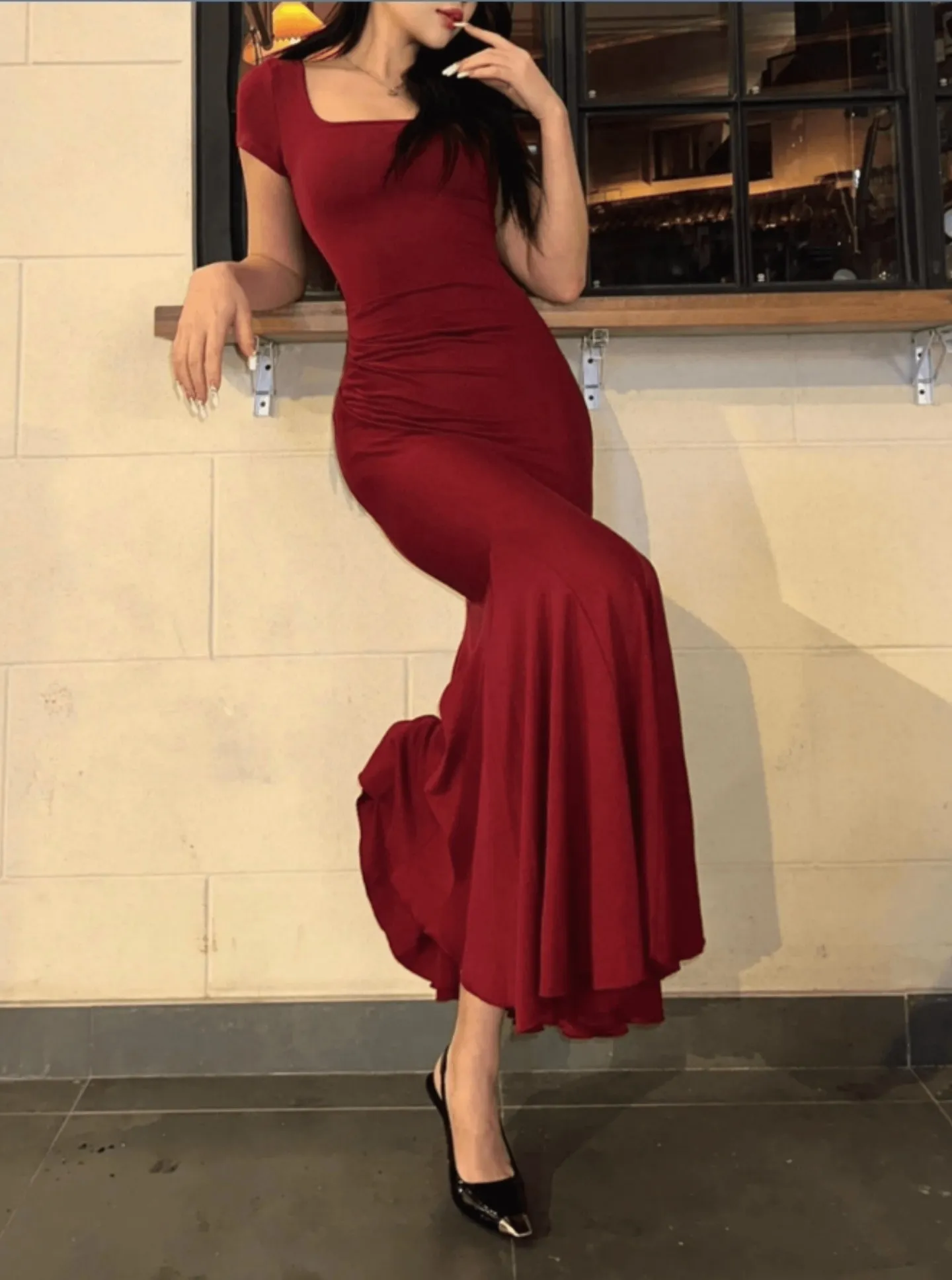 princess polly baby blue dress Sexy Black Maxi - Strappy Back Dress - Black Backless Gown
