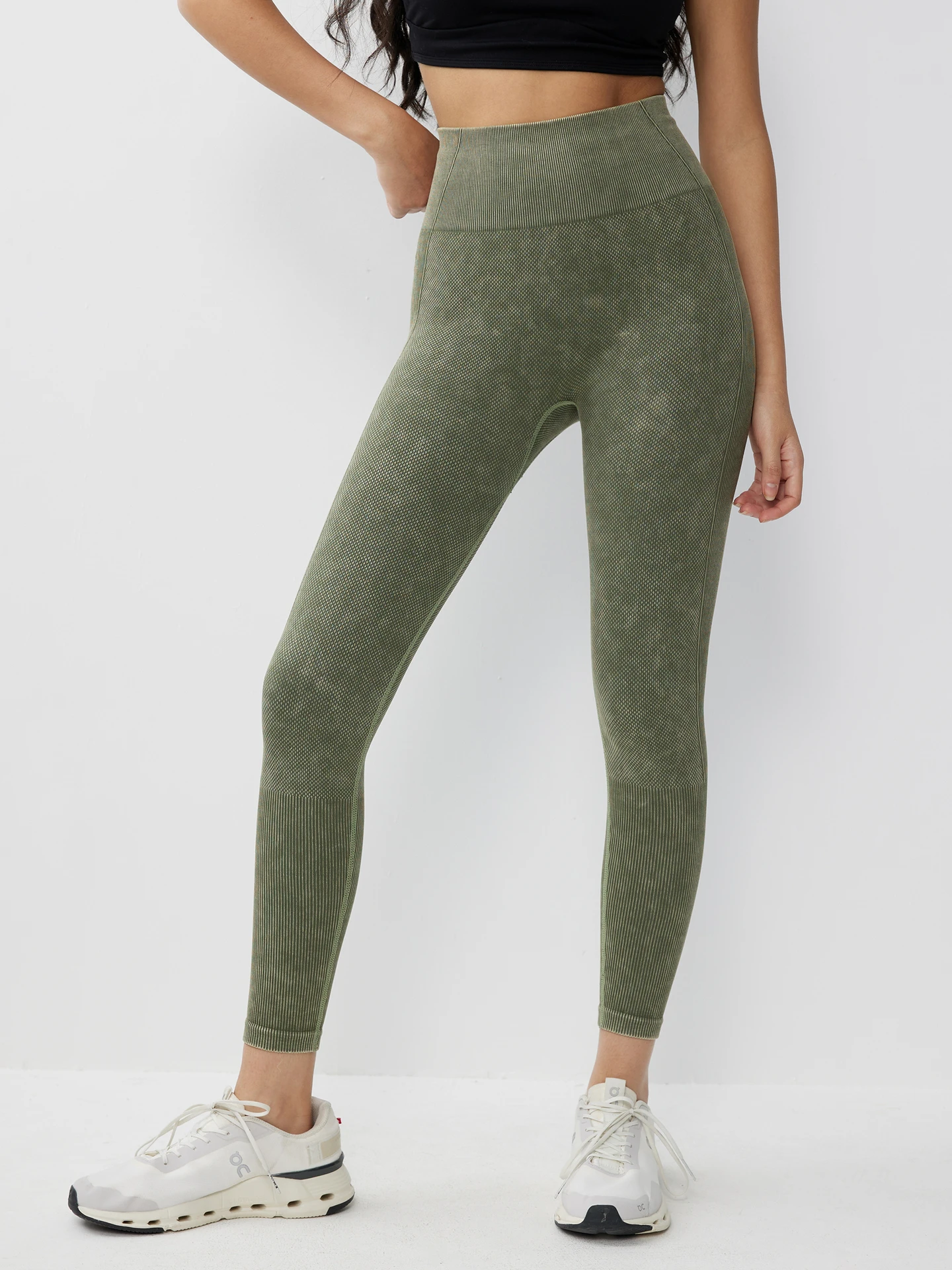 Ajio High Rise Exercise Leggings Women Athletics Harmony 27