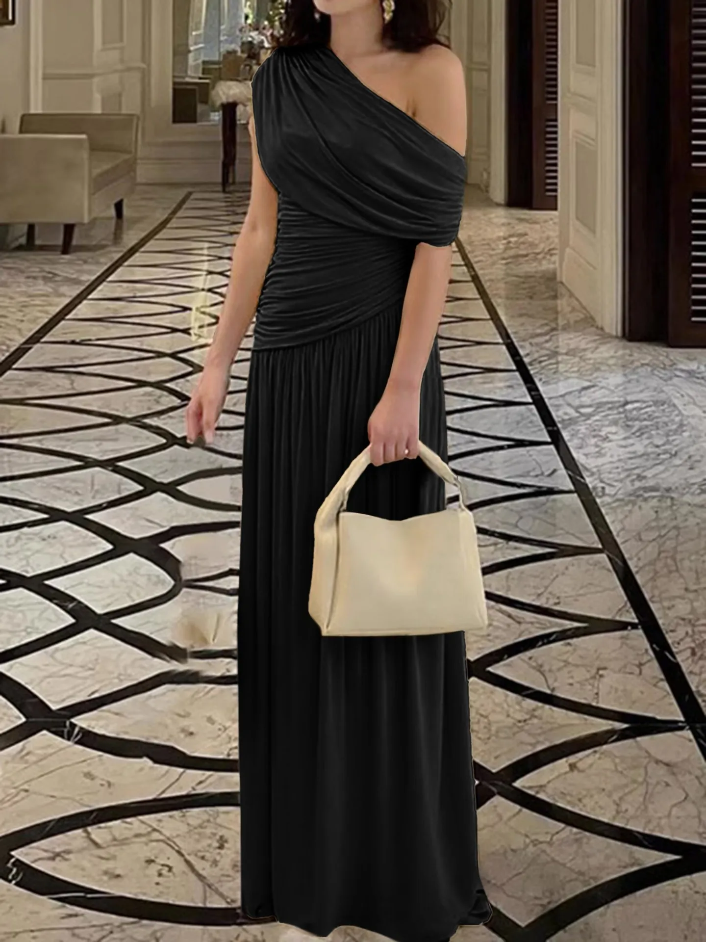 savana black a-line dress product info and reviews Black Dresses from @savana
