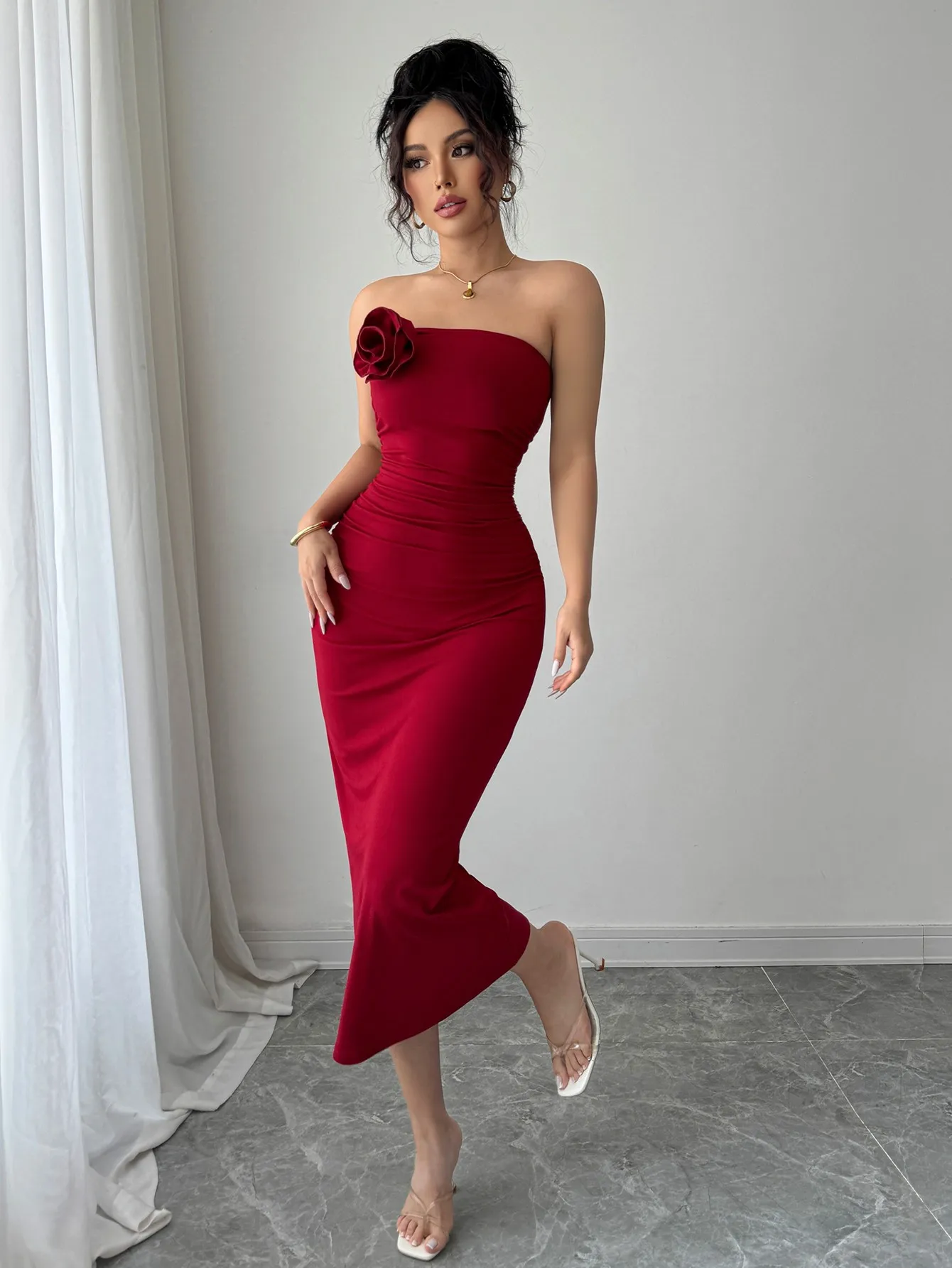 3D Flower Tube Dress | Savana | Bestsellers
