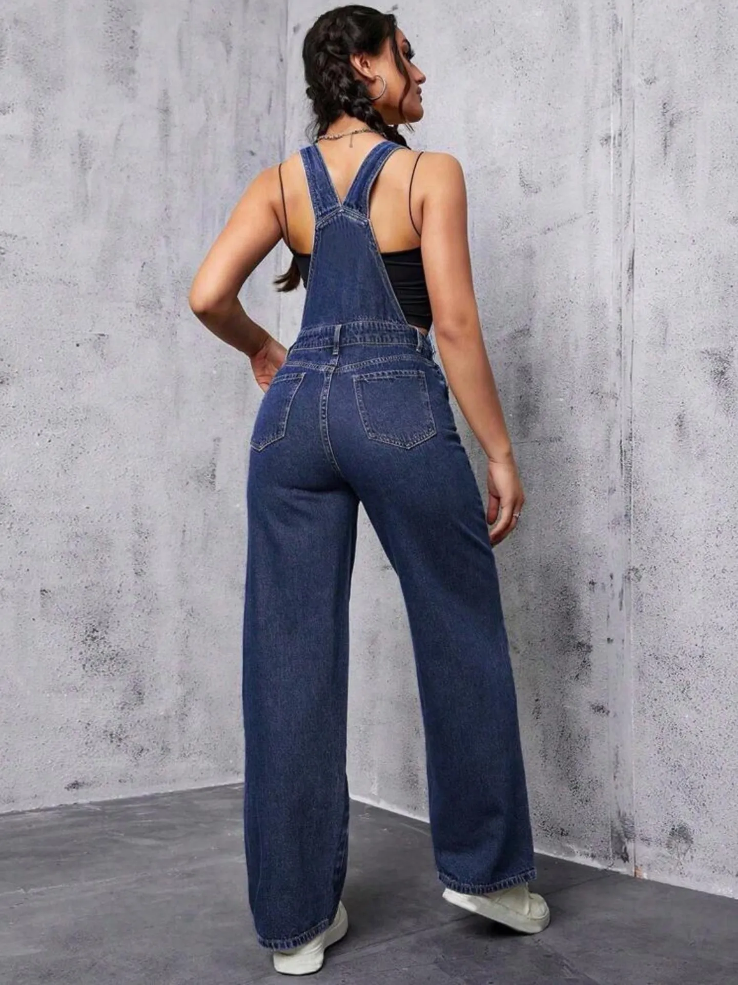 Detachable Pinafore Jeans | Savana | Bestsellers