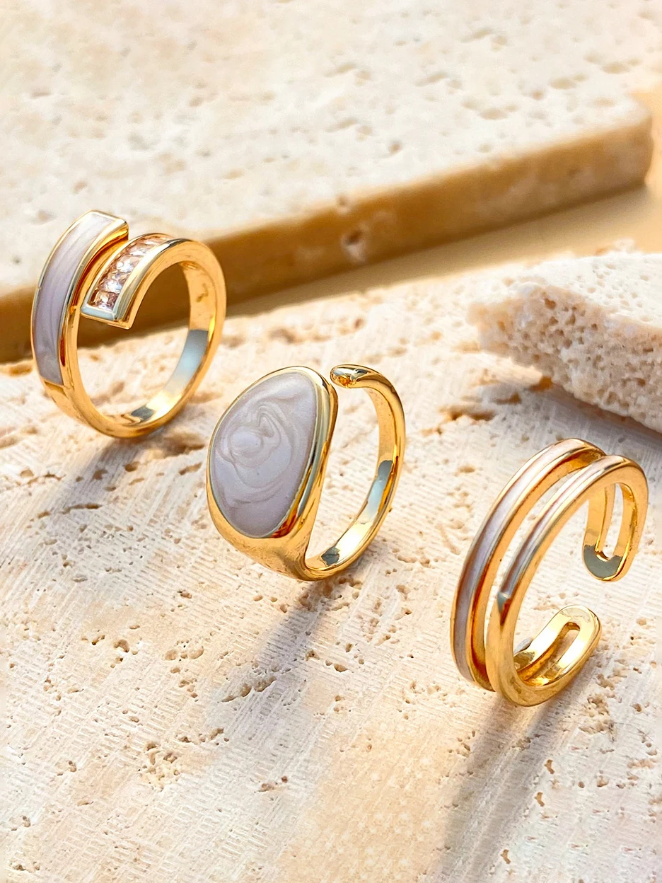 Rhinestone Ring Set | Savana | Bestsellers