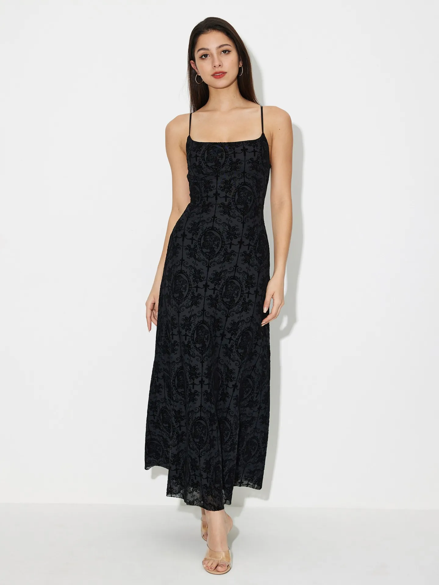 DVF ワンピース Levana printed maxi dress998384 Levana printed maxi dress in blue - Diane Von Furstenberg