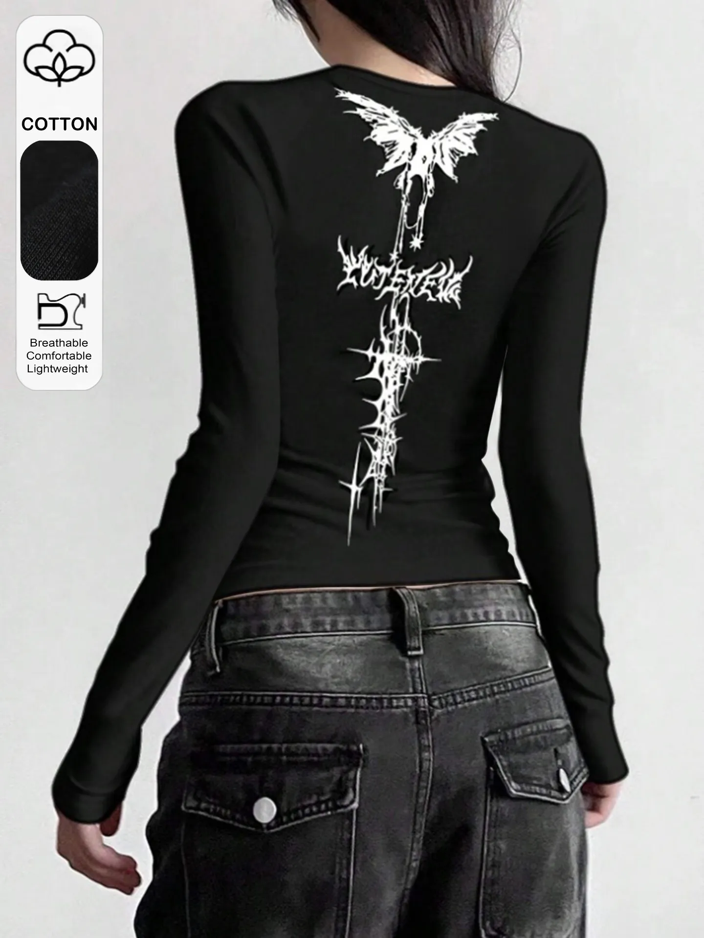 Gothic Printed T-Shirt | Savana | Bestsellers
