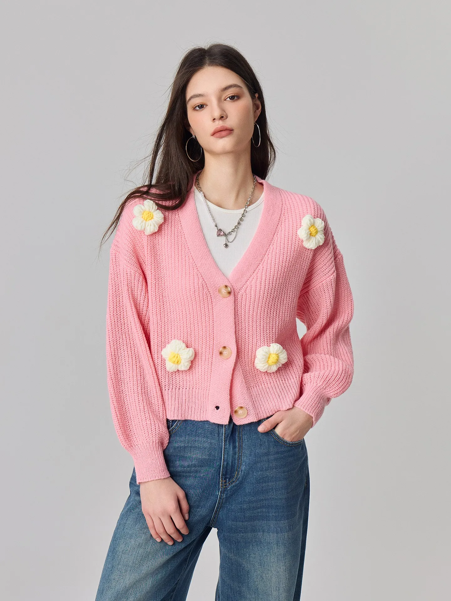 Colour Block Knit Cardigan | Savana | Bestsellers