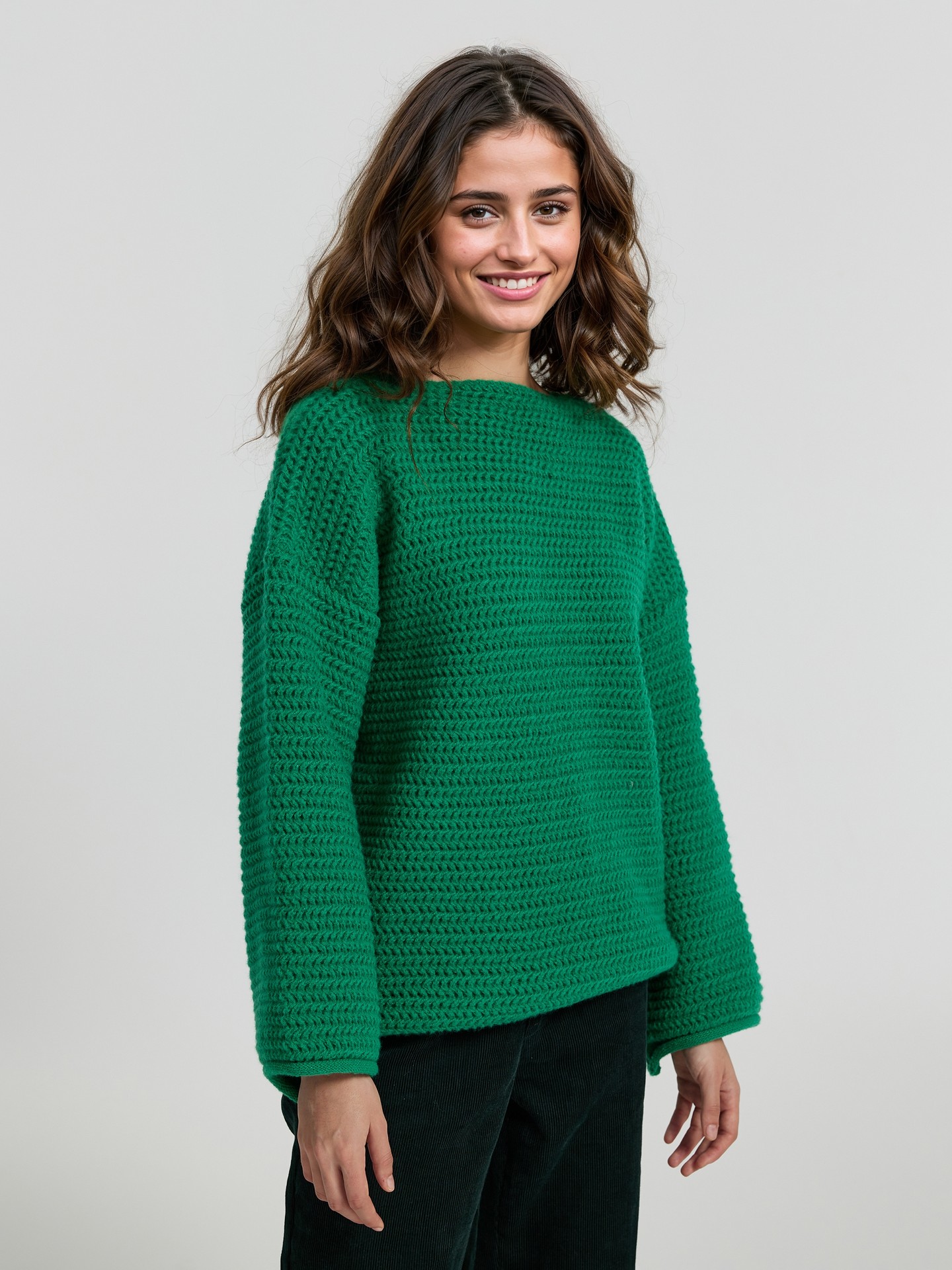 Green Pullover Sweater