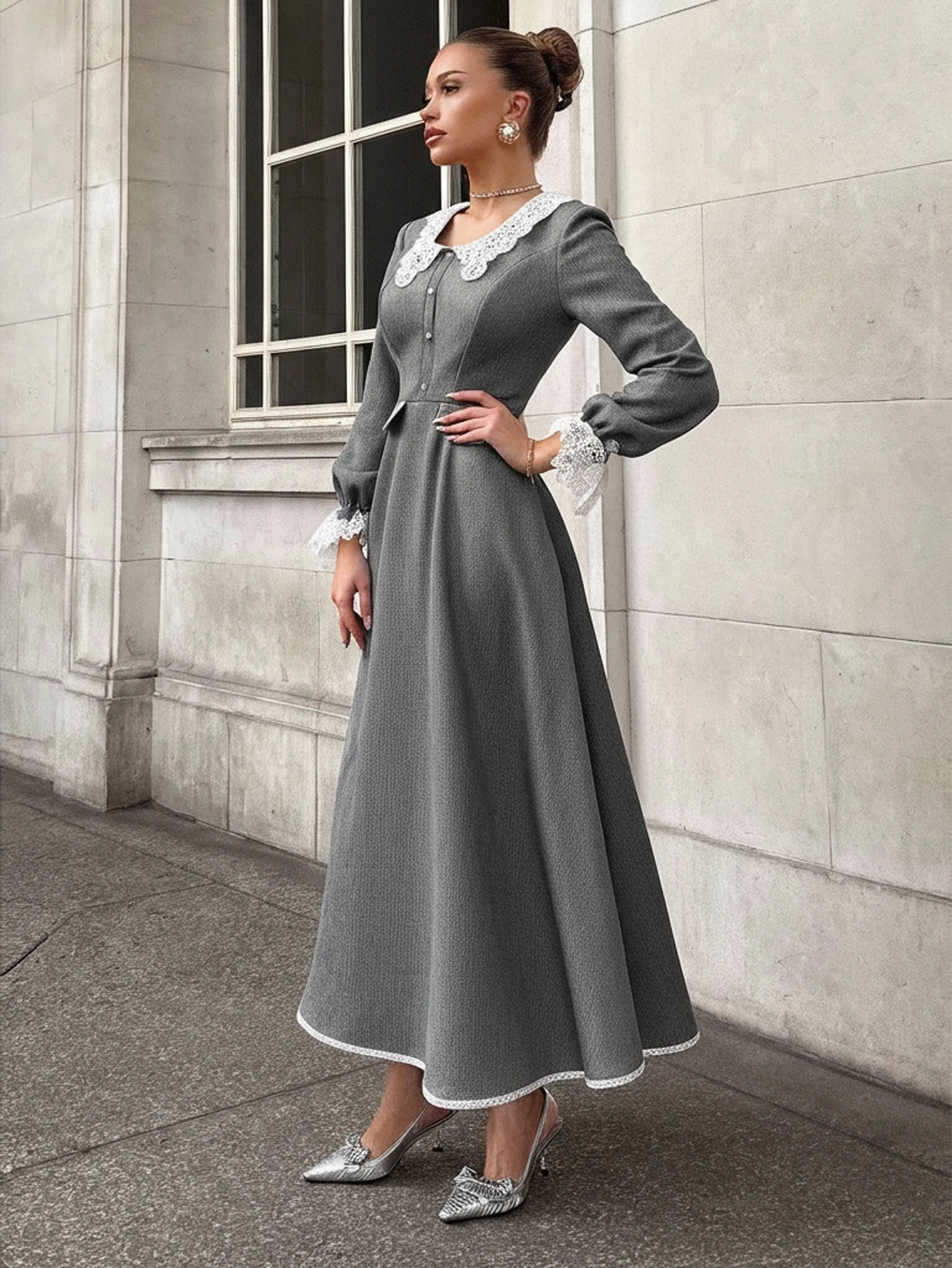 Bridgerton Inspired Fit & Flare Dress | Savana | Bestsellers