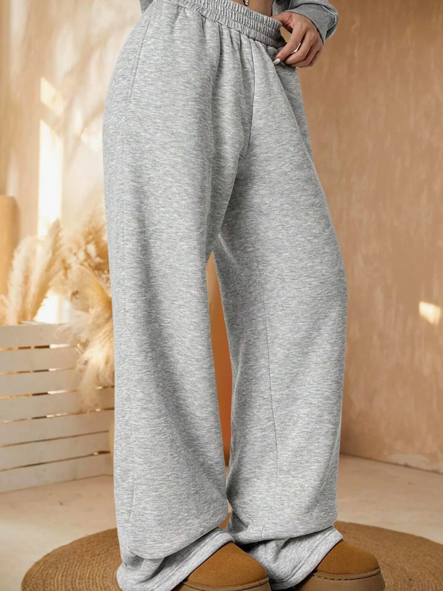 Fleece Lined Straight Leg Pants | Savana | Bestsellers Fleece Lined Straight Leg Pants | Savana | Bestsellers