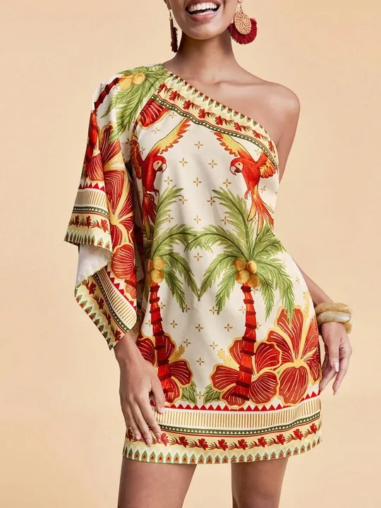 asymmetric tunic dress Asymmetrical Tunic | Sustainable Fashion | Winnie Witt Mustard yellow / S 2
