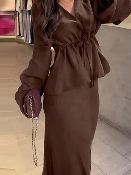 Draped Co-ord Set view 4
