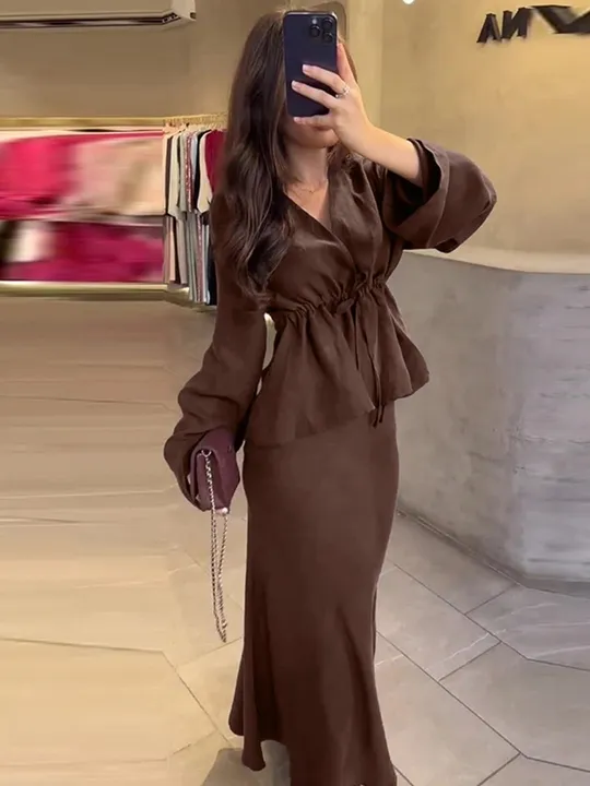 Draped Co-ord Set view 1