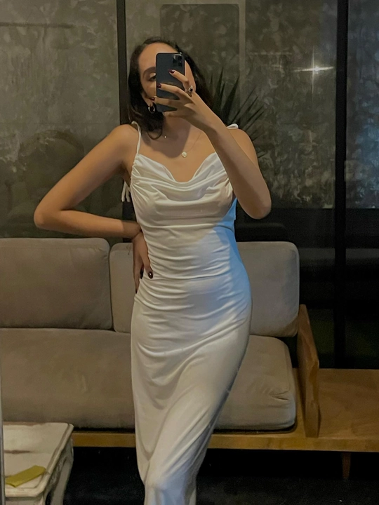 Open Back Slip Dress