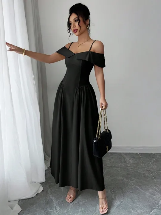 knee length dresses for ladies Wedelia Floral Bustier Midi Dress main image 0