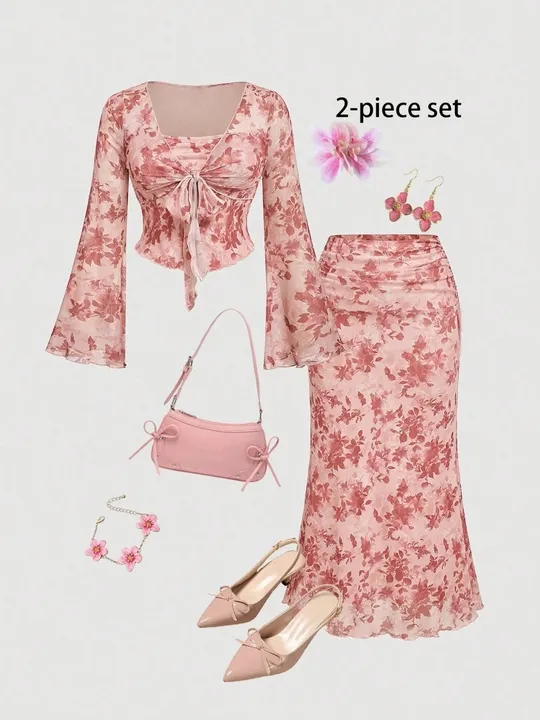 Gathered Co-ord Set