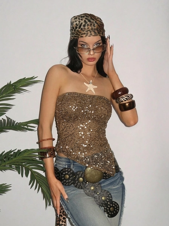 Slit Tube Top