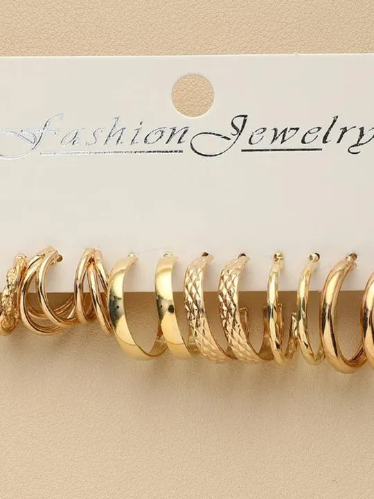 Geometric Artificial Jewellery - Earring Set