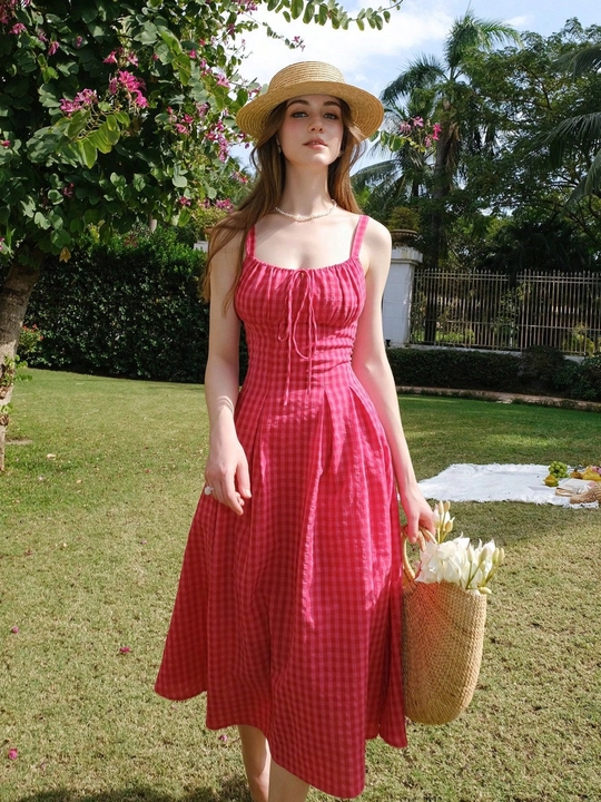 Tie Up Slip Dress