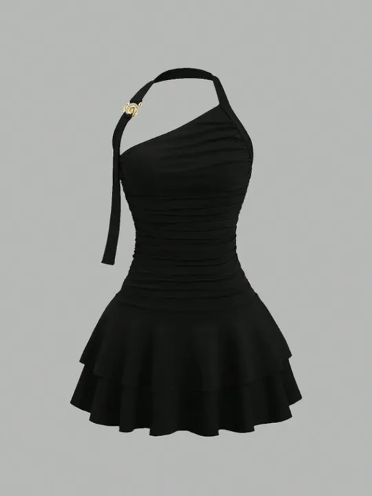 Backless A-Line Dress