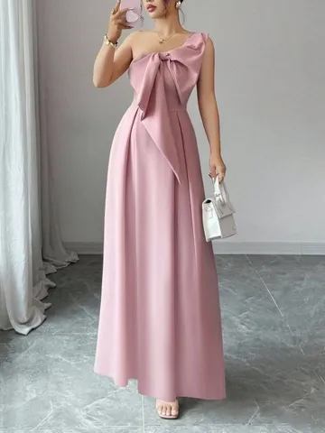 burnt orange birthday dress Simple Burnt Orange Modest Elegant Popular Long Mermaid Party Evening –  bridalsew main image 1